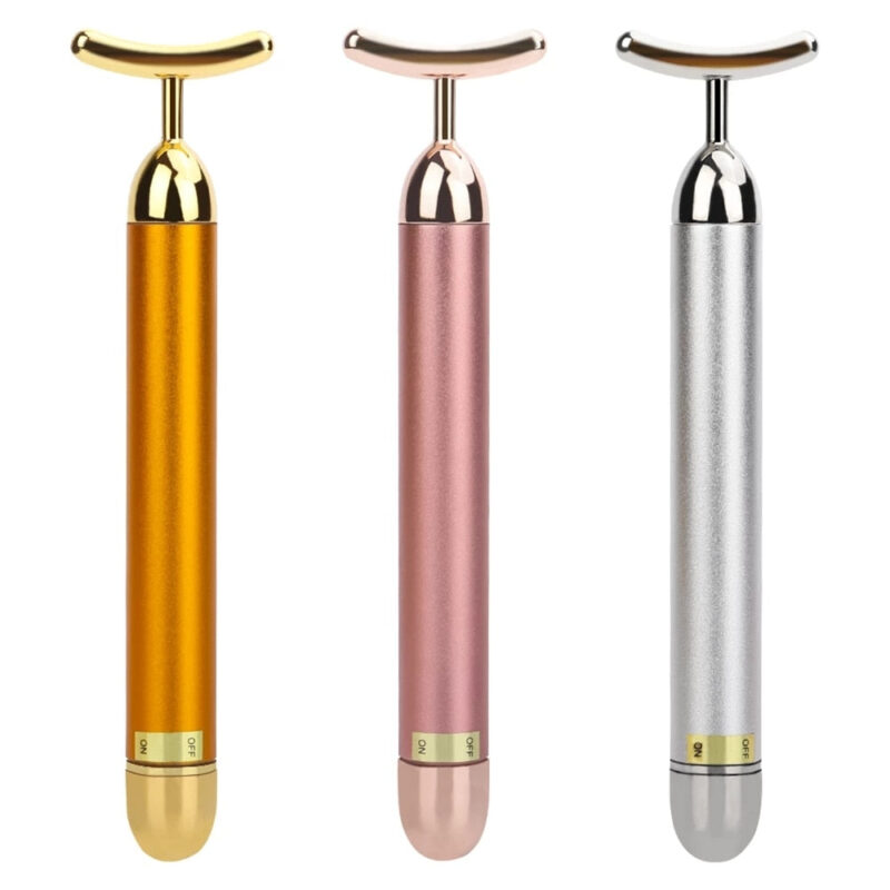 24k Golden Facial Roller Massager